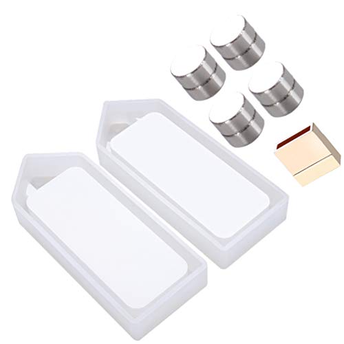 EXCEART 1 Satz Spardose Silikonform Sparschwein Epoxidharz Epoxidformen Für Spardosen Schmuck Organizer Silikonformen Für Harz Übriges Geld Handschmuck Ersatzteil Weiß Kieselgel Kerze Kind von EXCEART