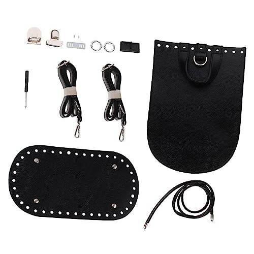 EXCEART 1 Satz Tasche DIY zubehör Stickbeutelplatte Kaninchen-PIPI-Pads-Tablett Stifte Black Backpack Rucksack-DIY-Material Rucksackmaterial DIY zubehör für die herstellung von Rucksack Pu von EXCEART