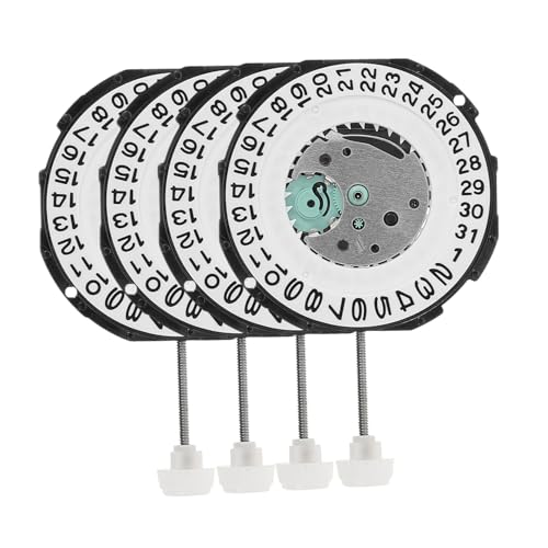 EXCEART 1 Satz Uhrwerke Zubehör Wählen Uhr-kalenderzifferblatt Reparieren Uhrtagszifferblatt Zur Reparatur Zifferblatt Ansehen Uhr-tageszifferblatt Reparieren Metall Silber 4 Stück EXCEART 1 Satz Uhrwerke Zubehör Wählen Uhr-kalenderzifferblatt Reparieren Uhrtagszifferblatt Zur Reparatur Zifferblatt Ansehen Uhr-tageszifferblatt Reparieren Metall Silber 4 Stück von EXCEART