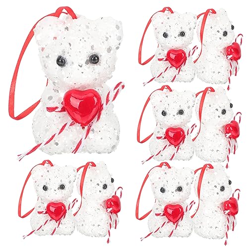 EXCEART 1 Satz Valentinstag Zu Pendelleuchte Flush Weihnachtsbaum Patchwork Glühbirne Lampenschirm Blau Lampenschirme Clip Quaste DIY Patchwork Die Träne Engagement 10 Stück von EXCEART