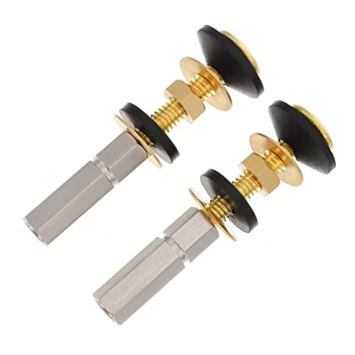 EXCEART 1 Satz Wassertank Schraube Toilettenschrauben Toilettenpanzerteile Ersatz Toilettensitz Reparatur Bolzenkit Schrauben Für Toilettensitze Aus Metall Gummi Golden 2 Stück EXCEART 1 Satz Wassertank Schraube Toilettenschrauben Toilettenpanzerteile Ersatz Toilettensitz Reparatur Bolzenkit Schrauben Für Toilettensitze Aus Metall Gummi Golden 2 Stück von EXCEART