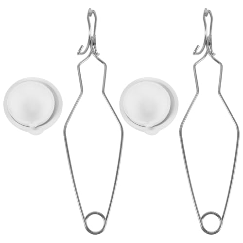 EXCEART 1 Set Schmelztiegel Aus Keramik Einmachtrichter Mit Sieb Einmachset Sauerteig Küchentrichter Einmachzubehör Butterfass Keimglas Einmachglasdeckel Aus Metall von EXCEART