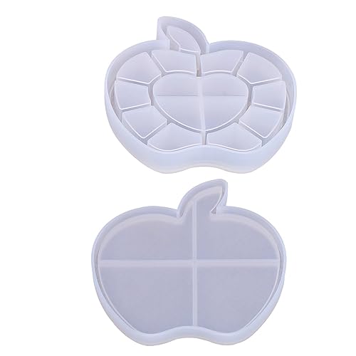 EXCEART 1 Set-box Form Für Aufbewahrungsboxen Pralinenformen Harzform Zur Aufbewahrung Von Schmuck Silikonformen Für Schokolade Silikonformen Für Harz Hülse Weiß Tellerform Kieselgel von EXCEART