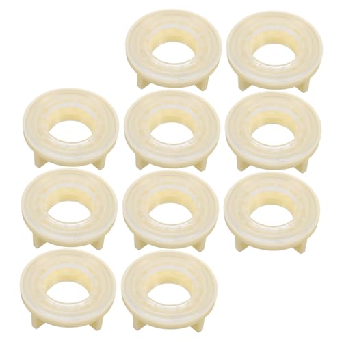 EXCEART 10 Sätze Wasserhahnmutter Reparatur Bausatz Teile Basin Tap Fixing Kit Wasserhahn-befestigungsset Bodenbefestigungsset Für Toilettenschüsseln Wc Befestigungsset Plastik von EXCEART