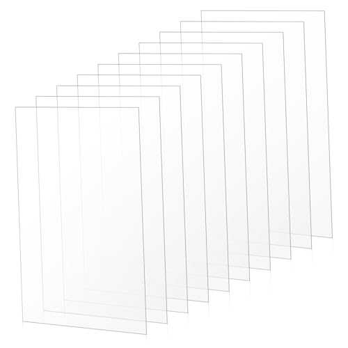 EXCEART 10 Stück Blätter Fotorahmenmalerei Plastikplatte Klare Malebürme Für Präsentationen Klare Malplatten Für Displays Klare Boards Zum Malen Bildanzeigetafel Acryl Transparent EXCEART 10 Stück Blätter Fotorahmenmalerei Plastikplatte Klare Malebürme Für Präsentationen Klare Malplatten Für Displays Klare Boards Zum Malen Bildanzeigetafel Acryl Transparent von EXCEART