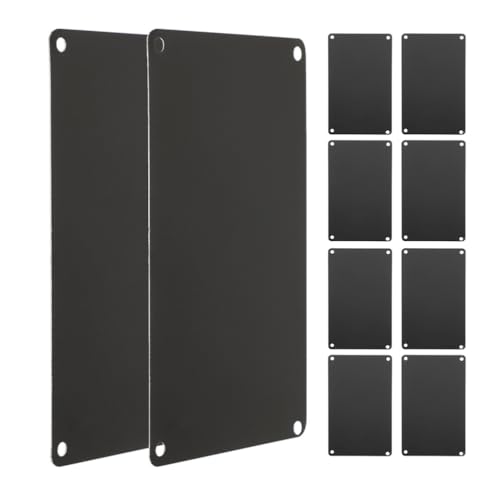 EXCEART 10 Stücke Aluminium Tür Zeichen Metall Name Platten Handwerk Zeichen Blank Für Büro Hotel EXCEART 10 Stücke Aluminium Tür Zeichen Metall Name Platten Handwerk Zeichen Blank Für Büro Hotel von EXCEART