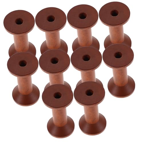 EXCEART 10 Stück Teiliges Holzspulen Leere Garnspulen für Stickerei und Weben Vielseitige DIY Fadenhalter für Nähgarn Band und Textildraht Ordentliche Aufbewahrung für Handarbeiten EXCEART 10 Stück Teiliges Holzspulen Leere Garnspulen für Stickerei und Weben Vielseitige DIY Fadenhalter für Nähgarn Band und Textildraht Ordentliche Aufbewahrung für Handarbeiten von EXCEART