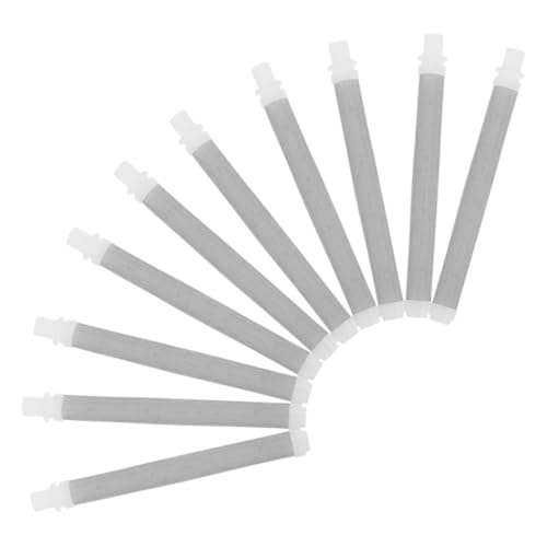 EXCEART 10 Stück Zubehör für Sprühgeräte Ersatzfilter für luftfreies Sprühgerät Farbspritzfilter Mesh Lack -Sprühgerät -Verteilerfilter Hochdrucksprühgerät Rostfreier Stahl von EXCEART