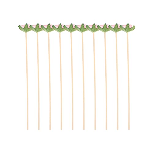 10 Stücke Rattanstäbchen mit Blumen Duftstäbchen Raumduft Stäbchen Rattan Diffuser Sticks Holz Diffusor Stöcke für Ätherische Öle Aroma Aromatherapie 10 Stücke Rattanstäbchen mit Blumen Duftstäbchen Raumduft Stäbchen Rattan Diffuser Sticks Holz Diffusor Stöcke für Ätherische Öle Aroma Aromatherapie von EXCEART