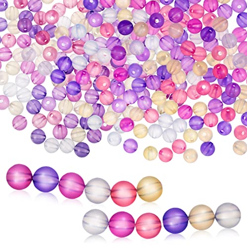 EXCEART 1000 Stück UV- Perlen Leuchtende Farbwechsel Reaktive Perlen Kunststoff Die im Dunkeln Leuchten Charms Abstandshalter Lose Perlen für DIY- Armbänder Halsketten Ohrringe von EXCEART