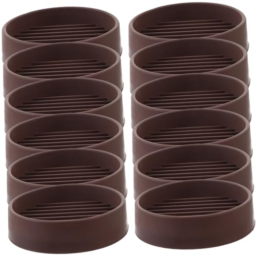 EXCEART 12 Stck. Möbelrennenmatte Zauberer Möbel Rad Möbel Tassen Tisch Möbelgeräuschbecher Beweger rutschfeste Möbelpads Ziehen Um Teppich Schieberegler Rolle Brown Gummi EXCEART 12 Stck. Möbelrennenmatte Zauberer Möbel Rad Möbel Tassen Tisch Möbelgeräuschbecher Beweger rutschfeste Möbelpads Ziehen Um Teppich Schieberegler Rolle Brown Gummi von EXCEART
