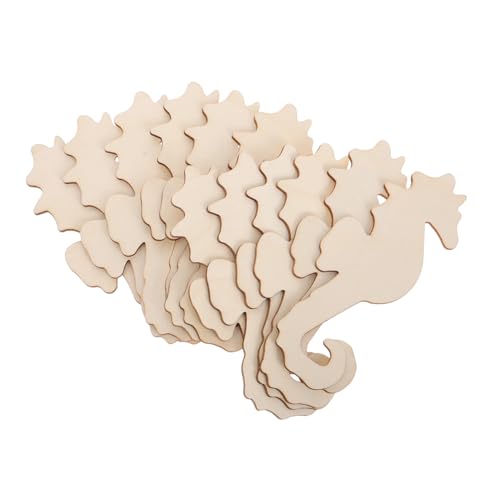 EXCEART 12 Stück 12 teilig Kleine Holz Meerespferde zum Bemalen Leichte Holz Ausschnitte für DIY Bastelprojekte Einzigartige Meerespferdform für Individuelle Dekorationen und Kreative EXCEART 12 Stück 12 teilig Kleine Holz Meerespferde zum Bemalen Leichte Holz Ausschnitte für DIY Bastelprojekte Einzigartige Meerespferdform für Individuelle Dekorationen und Kreative von EXCEART