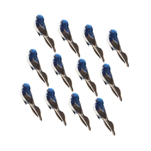 EXCEART 12 Stück Vogelmodell Künstlicher Spatz Simulationsvogel Simulation Spatz EXCEART 12 Stück Vogelmodell Künstlicher Spatz Simulationsvogel Simulation Spatz von EXCEART