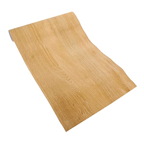 EXCEART 1Rolle Selbstklebende Holztapete mit Eichenmuster Dekorative Klebefolie für Wände Möbel und Türen Einfach Anzubringen für Wohnräume EXCEART 1Rolle Selbstklebende Holztapete mit Eichenmuster Dekorative Klebefolie für Wände Möbel und Türen Einfach Anzubringen für Wohnräume von EXCEART