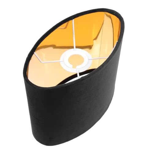 EXCEART 1Stück Ovaler Stofflampenschirm Taupe Elegantes Design für Wandleuchte Stehleuchte Nachttischlampe Schützt Installieren Perfektes von EXCEART