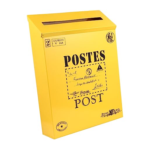 EXCEART Vintage Briefkasten Praktischem Design Lang Breit Deko-Element Für Foto-Requisiten Und Garten EXCEART Vintage Briefkasten Praktischem Design Lang Breit Deko-Element Für Foto-Requisiten Und Garten von EXCEART