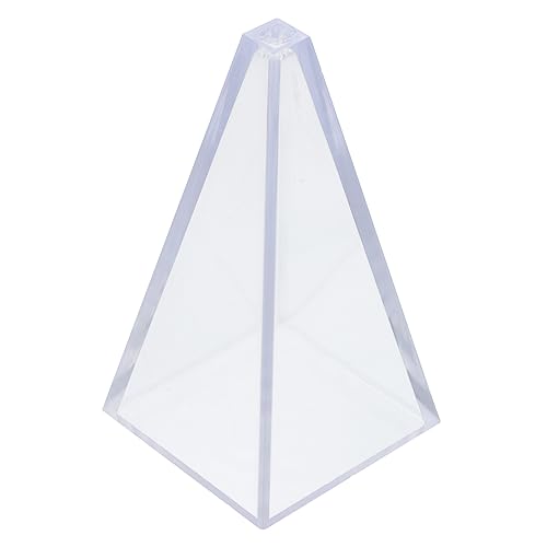 EXCEART 1pc Solide Geometrische Kerze Mould Pyramide Duft Kunststoff Zubehör EXCEART 1pc Solide Geometrische Kerze Mould Pyramide Duft Kunststoff Zubehör von EXCEART