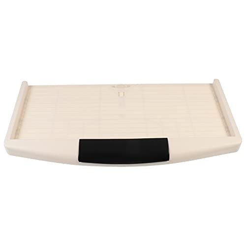 EXCEART 2 STK Tastaturablage Schubladenfach für Computer Plattform Unterlage Schreibtisch schubladenbox schreibtischschublade multifunktionaler Keyboardständer Computerzubehör Abs Beige von EXCEART