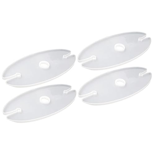 EXCEART 2 Sätze DIY Kristallkleber Form Weinglasregal Rotweintabletthalter Unregelmäßiger Untersetzer Silikonform 2 Stück Md3401 Unregelmäßige Weinregalform 2 Stück * 2 von EXCEART