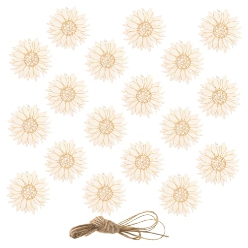 EXCEART 2 Sets Von Holz Blume Ausschnitte Handwerk Holz Scheiben Etiketten Für Jungen Und Mädchen Dekorationen EXCEART 2 Sets Von Holz Blume Ausschnitte Handwerk Holz Scheiben Etiketten Für Jungen Und Mädchen Dekorationen von EXCEART