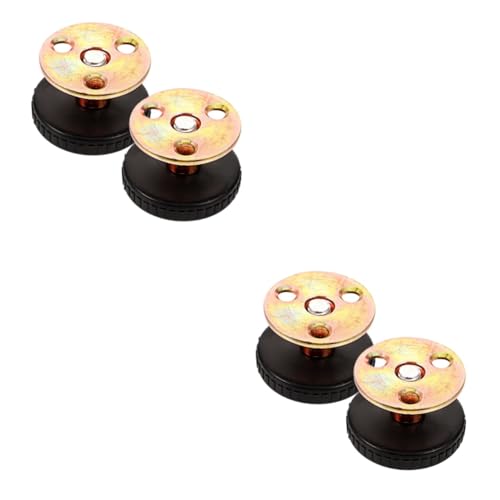 EXCEART 2 Sätze Furniture Legs Ersatzteile Für Gartenmöbel Leg Extension Sofabeine Dresserbeine Tischbein Einstellbar Höhe Haushaltsmöbel Bein Beine Fürs Bett Rostfreier Stahl 2 Stücke * 2 von EXCEART