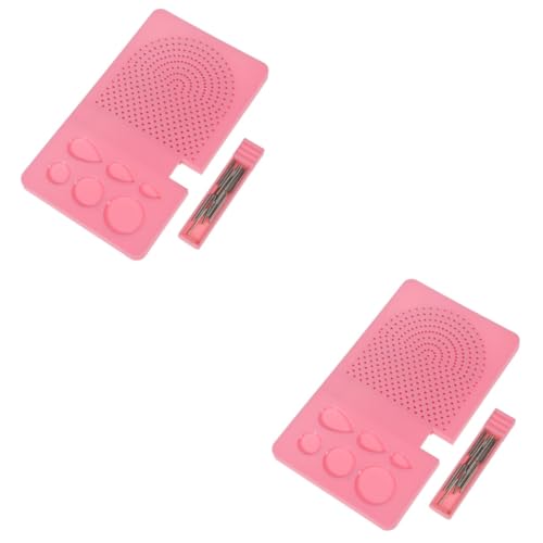 EXCEART 2 Sätze Gebeugte Papier Wickel Scheibe Quilling Werkzeug Basteln Herstellung Papier-kit Strickbrett Für Papierrollschablonen Material Für Papierwickler Stahl Rosa EXCEART 2 Sätze Gebeugte Papier Wickel Scheibe Quilling Werkzeug Basteln Herstellung Papier-kit Strickbrett Für Papierrollschablonen Material Für Papierwickler Stahl Rosa von EXCEART