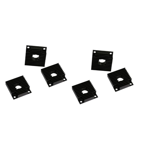 EXCEART 2 Sätze Kühlkörper Aus Aluminium Für Drucker Effizienter Wärmeübertrag Langlebiges Material Für Prozessoren Und Regler 3 Stücke * 2 EXCEART 2 Sätze Kühlkörper Aus Aluminium Für Drucker Effizienter Wärmeübertrag Langlebiges Material Für Prozessoren Und Regler 3 Stücke * 2 von EXCEART
