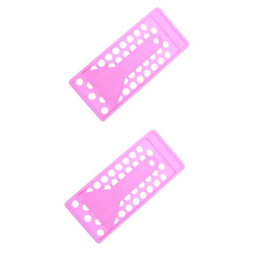 EXCEART 2 Sätze Lippenstift-füllform Soßenbehälter Mit Deckel Palette Bilden Lippentönung Schmatzer Lipgloss Leere Tuben Praller Tablett Kit Zur Herstellung Von Lipgloss Maske Zinn Violett von EXCEART