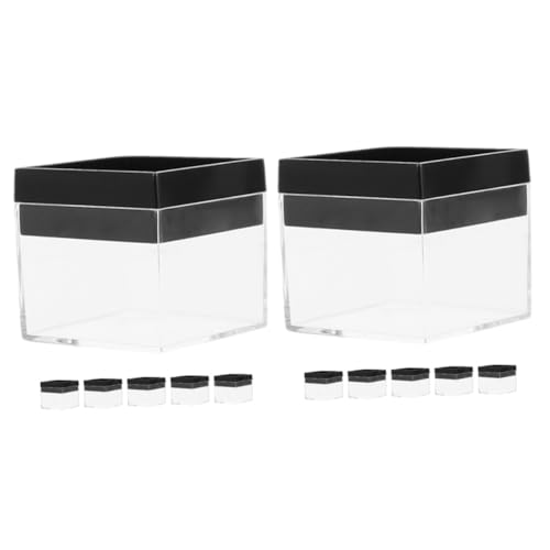 EXCEART 2 Sätze Mineralische Standardbox Pflanzen Vitrine Etiketten Ring Klarsicht-probenetui Würfelregal Korb Fall Vitrine Für Mineralienproben Musterkoffer Probenbehälter P.s 6 Stück * 2 EXCEART 2 Sätze Mineralische Standardbox Pflanzen Vitrine Etiketten Ring Klarsicht-probenetui Würfelregal Korb Fall Vitrine Für Mineralienproben Musterkoffer Probenbehälter P.s 6 Stück * 2 von EXCEART