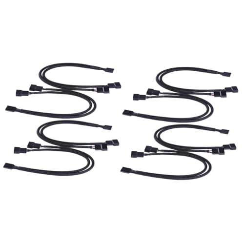 EXCEART 2 Sätze Pin Pwm Splitter Kabel Für Computer Cpu Lüfter Schwarz Für Pwm Fan Anpassung Einfache Temperaturregelung 4 Stück * 2 EXCEART 2 Sätze Pin Pwm Splitter Kabel Für Computer Cpu Lüfter Schwarz Für Pwm Fan Anpassung Einfache Temperaturregelung 4 Stück * 2 von EXCEART