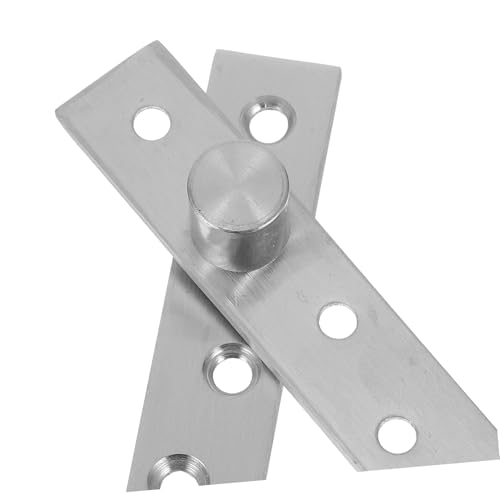 EXCEART 2 Stück Drehbares Edelstahl Türscharnier Dicke Verdecktes Möbelscharnier für Holz Aluminiumtüren Geeignet für Heim Büroeinsatz EXCEART 2 Stück Drehbares Edelstahl Türscharnier Dicke Verdecktes Möbelscharnier für Holz Aluminiumtüren Geeignet für Heim Büroeinsatz von EXCEART