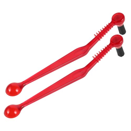 EXCEART 2 Stück Kaffeebürste Reinigungsbürsten für Kaffeemaschinen Sanfte Nylonborsten Hitzebeständig zur Brühkopfes Ergonomischer Griff für Müheloses Arbeiten Espresso Maschinen von EXCEART