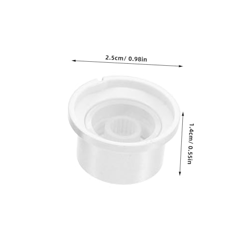 EXCEART 2 Stück Potentiometer-Knopfkappe Drehschalterknopf universeller Bedienknopf Geschwindigkeitsregelknopfersatz Drehregler Bedienknöpfe aus Kunststoff Plastik von EXCEART