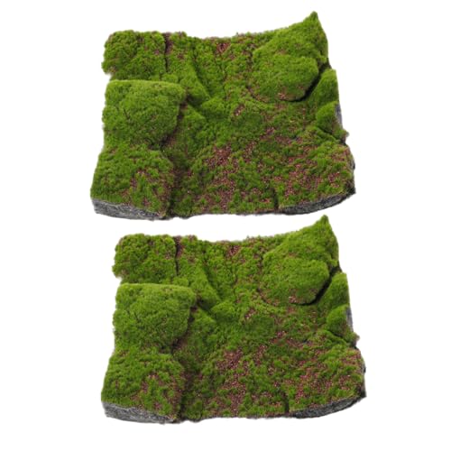 EXCEART 2 Stück Simulation Moos Rasen Simulation Grasmatte Teppich aus synthetischem Moos künstlich gefälscht Kunstrasen Moosteppich Moosmatte Perlenbaumwolle Green EXCEART 2 Stück Simulation Moos Rasen Simulation Grasmatte Teppich aus synthetischem Moos künstlich gefälscht Kunstrasen Moosteppich Moosmatte Perlenbaumwolle Green von EXCEART