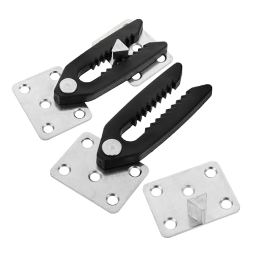 EXCEART 2 Stück Sofa- Für Im Freien Stecker Couch Modular Schnitt Mit Ecksofa-verbindungshalterung Anschlüsse Teile Die Mechanismus Verriegelung Ersatz Metall Silber von EXCEART