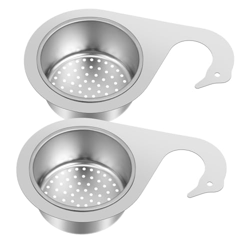 EXCEART 2 Stück Spülbecken Filterkorb Küchenspüle Abflusskorb Schwanen Spülbecken Siebkorb Spülbecken Ecksieb Auffangbehälter Spülbecken Abflusskorb Sieb Zum Ablassen des Netzes EXCEART 2 Stück Spülbecken Filterkorb Küchenspüle Abflusskorb Schwanen Spülbecken Siebkorb Spülbecken Ecksieb Auffangbehälter Spülbecken Abflusskorb Sieb Zum Ablassen des Netzes von EXCEART