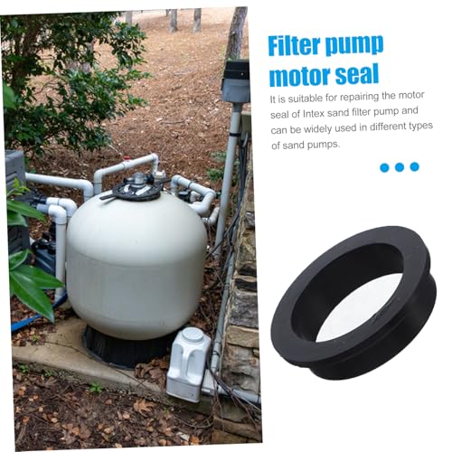 EXCEART 2 Stück Teiliges Dichtungsset für Pool Sandfilterpumpe Langlebige Silikon O Ringe wasserdichte Reparaturdichtung Kompatibel mit Intex Sandfilteranlagen Einfache Installation von EXCEART