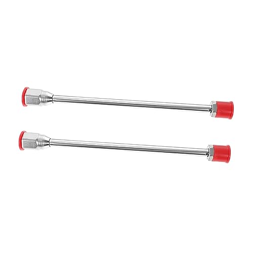 EXCEART 2 Stück Verlängerungsstange Für Sprühgerät Sprühen Erweiterbar Spritzpistole Airless Farbspritzgerät Malen Teleskopisch Sprühverlängerung Farbspritzstange Silber Aluminiumlegierung von EXCEART