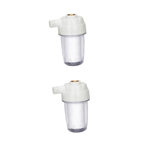 EXCEART 2 Stück Vorfilter Durchlauferhitzer Wasserfilterhahn Für Küchenspüle Küchenwasserfilter Wasserfilter Wasserhahn Wasserhahnfilter Für Küchenspüle Das Haustier Weiß von EXCEART