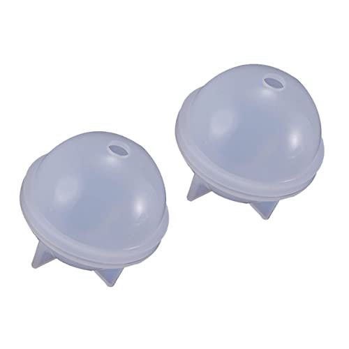 EXCEART 2 x Kugel-Silikonformen für Epoxidharz, 50 mm, runde Eiskugelform für Bastelarbeiten, Cake-Pop, Kerzen, Seife und Schokoladenherstellung EXCEART 2 x Kugel-Silikonformen für Epoxidharz, 50 mm, runde Eiskugelform für Bastelarbeiten, Cake-Pop, Kerzen, Seife und Schokoladenherstellung von EXCEART