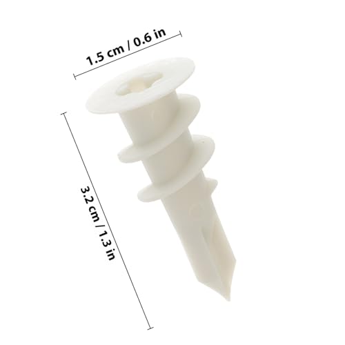 EXCEART 20 Sätze Teiliges Rigipsdübel mit Selbstschneidenden Schrauben Nylon eisen material Hohe Härte Langlebig für Gipskartonwände Deckenbefestigung Schwere Lasten Einfache Montage EXCEART 20 Sätze Teiliges Rigipsdübel mit Selbstschneidenden Schrauben Nylon eisen material Hohe Härte Langlebig für Gipskartonwände Deckenbefestigung Schwere Lasten Einfache Montage von EXCEART