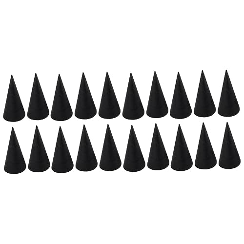 EXCEART 20 Stk Holzkegel Ornament Holzhandwerk Ring-organizer-turm Holzringständer Ringkegel Weihnachtsschmuck Aus Holz Handringhalter Ring Anzeige Lagerregal Miniatur Bambus EXCEART 20 Stk Holzkegel Ornament Holzhandwerk Ring-organizer-turm Holzringständer Ringkegel Weihnachtsschmuck Aus Holz Handringhalter Ring Anzeige Lagerregal Miniatur Bambus von EXCEART