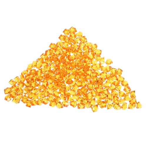 EXCEART 220 Stück Vasenfüller Dekorative Perlen Selber Machen Kristallkugel Prop Klare Falsche Eiswürfel Klare Steine für Vasen Gefälschte Felsen Künstliche Felsen Acryl Orange EXCEART 220 Stück Vasenfüller Dekorative Perlen Selber Machen Kristallkugel Prop Klare Falsche Eiswürfel Klare Steine für Vasen Gefälschte Felsen Künstliche Felsen Acryl Orange von EXCEART