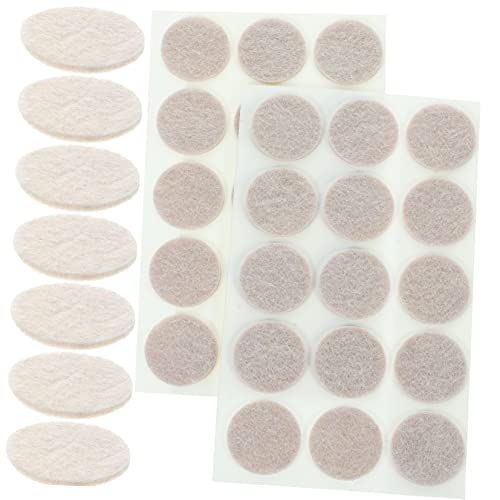 EXCEART 225 Stück Anti Rutsch Möbelpolster Filzgleiter Für Stühle Fußschutz Selbstklebend Bein Und Fußpolster Für Esszimmermöbel Runde Möbelpolster Anti Rutsch Pads Reduziert von EXCEART