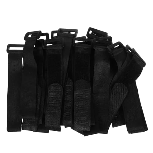 EXCEART 25 Stück Kabelbinder mit Schnalle: 8,65 Zoll -kabelbinder, Verstellbar Und Wiederverwendbar – Kabelmanagement-wickel zum Aufhängen, Bündeln, für Zuhause, Büro, Garage von EXCEART