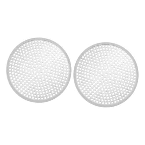 EXCEART 2Stücke Duschablauffilter Rundes Haarsieb für Badezimmer Badewanne und Waschbecken Effektiver Abflussfilter mit Abnehmbarem Design für Einfache von EXCEART