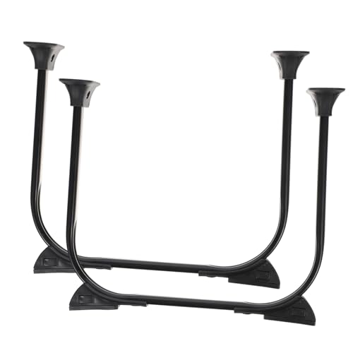 EXCEART 2Stücke Klappbare Haarnadel Tischbeine Metall Möbelbeine Für Couchtisch Esstisch Oder Schreibtisch Für DIY Projekte Mit Stabiler Konstruktion Und Modernem Design von EXCEART