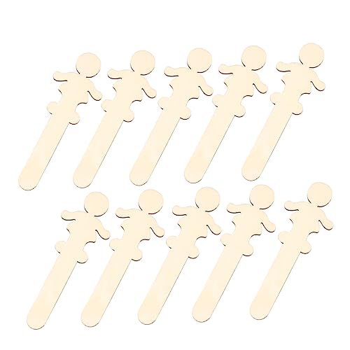 EXCEART 2packung Holzscheiben Basteln Cartoon-design Diy-holzhandwerk Holzkunstdekorationen Für Jungen Mädchen Hochzeit Geburtstag Party von EXCEART