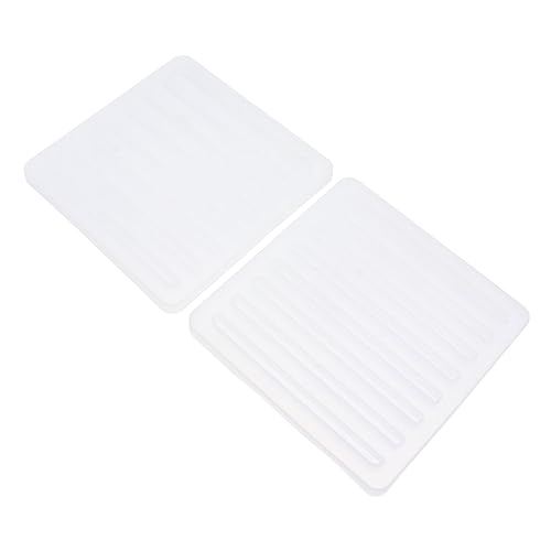 EXCEART 2stücke Tasse Untersetzer Silikonform DIY Kreative Tasse Matte Form Handwerk Bastelwerkzeug Leicht Entformen von EXCEART
