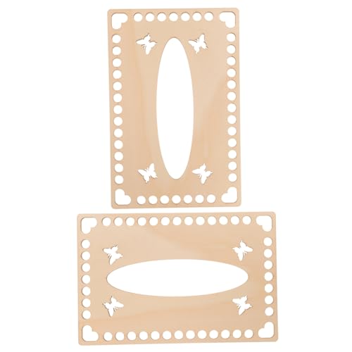 EXCEART 2 Stücke Häkeln Korb Böden Holz Liefert Für Korb Weben Sicher Komfortable Touch EXCEART 2 Stücke Häkeln Korb Böden Holz Liefert Für Korb Weben Sicher Komfortable Touch von EXCEART